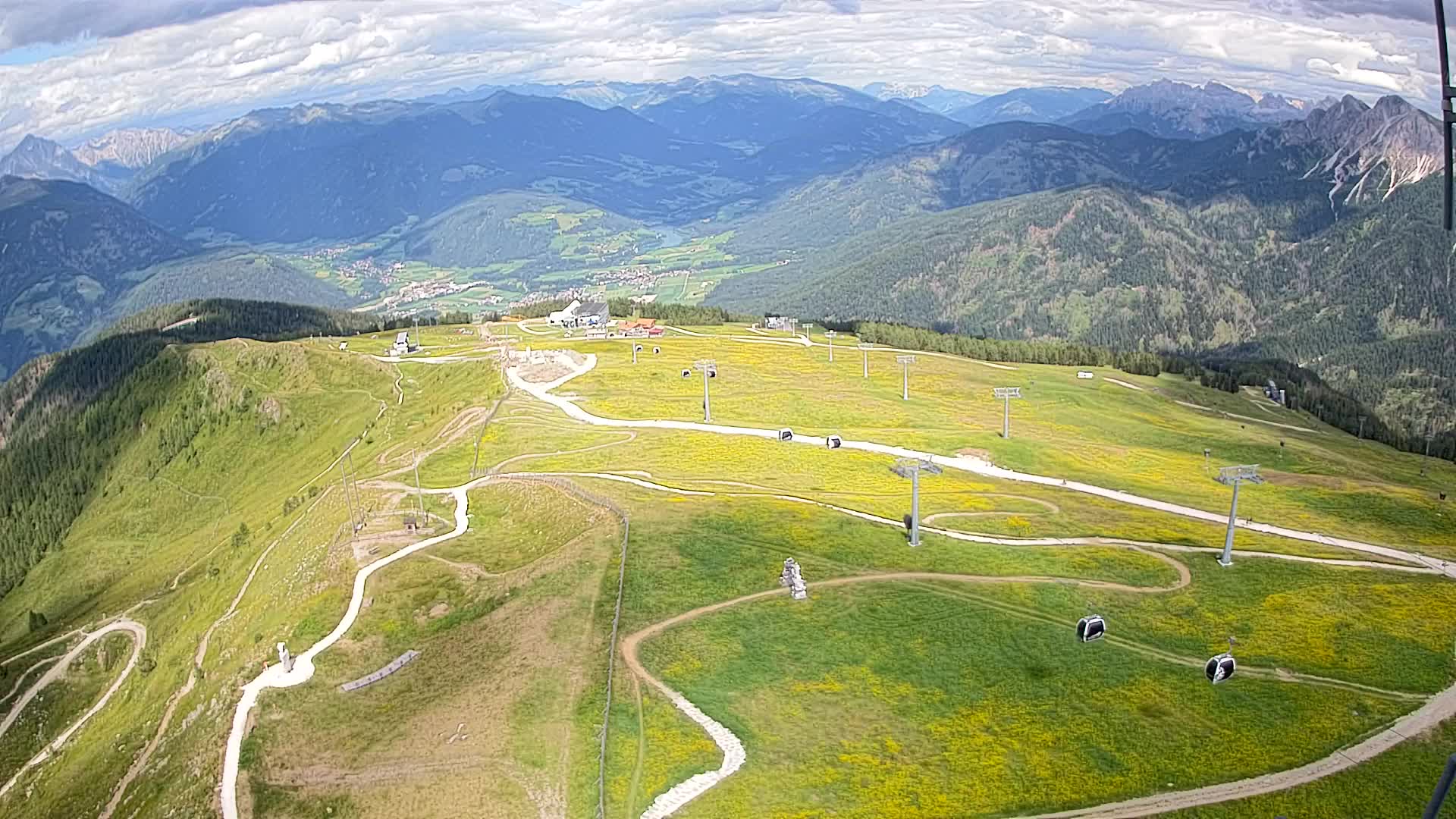Cima Kronplatz | vista a Valdaora – Olang