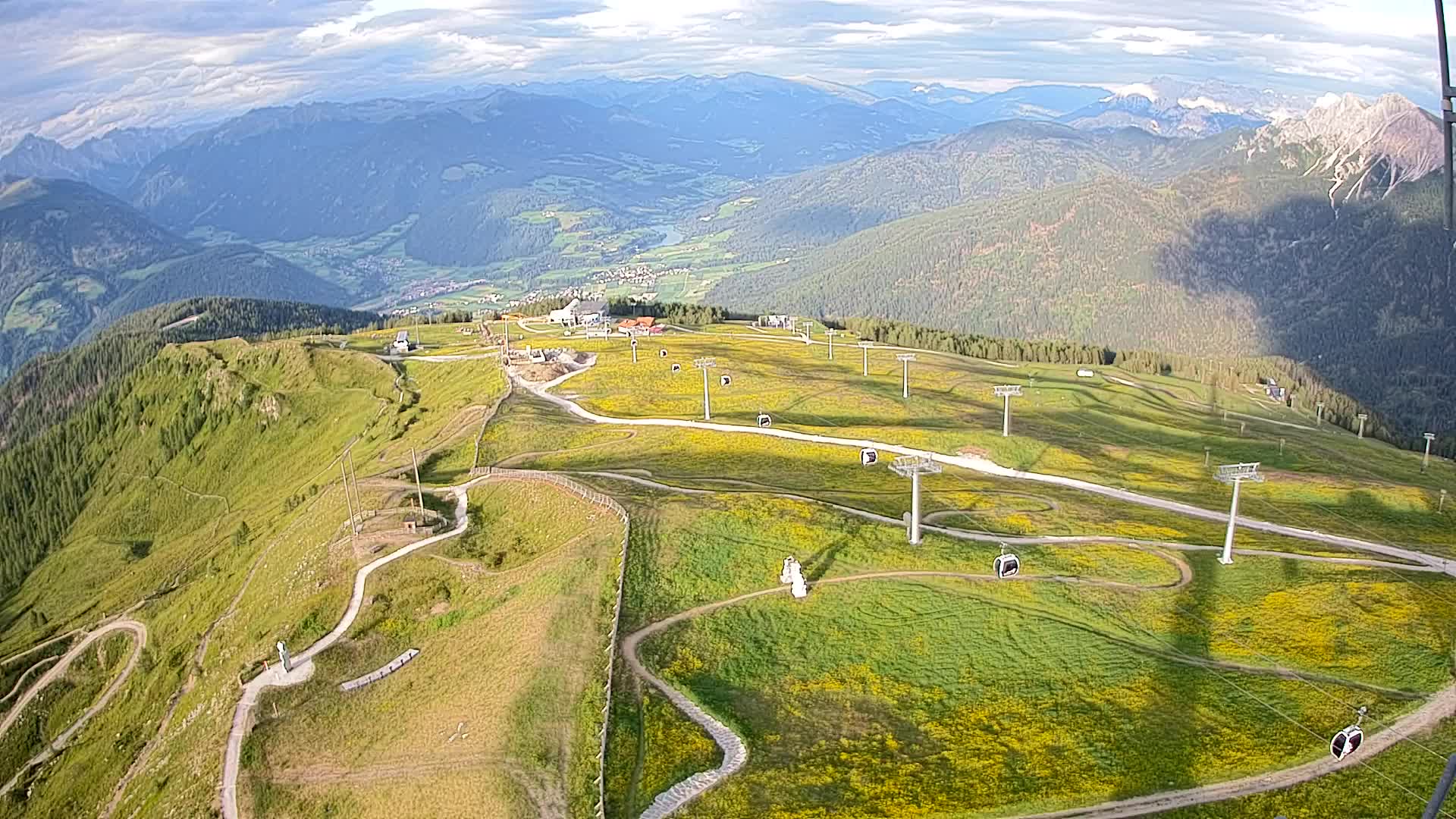 Kronplatz vrh | pogled na Valdaora – Olang