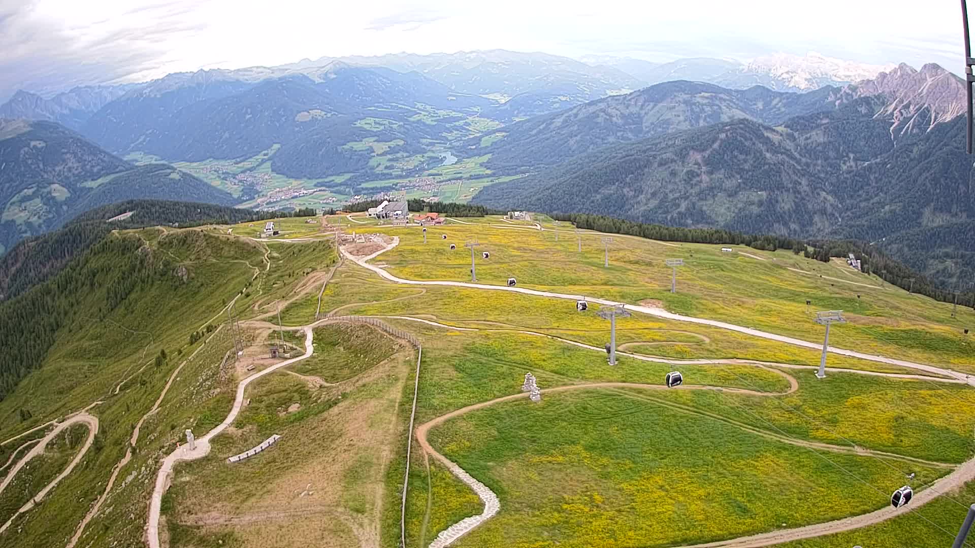 Kronplatz vrh | pogled na Valdaora – Olang