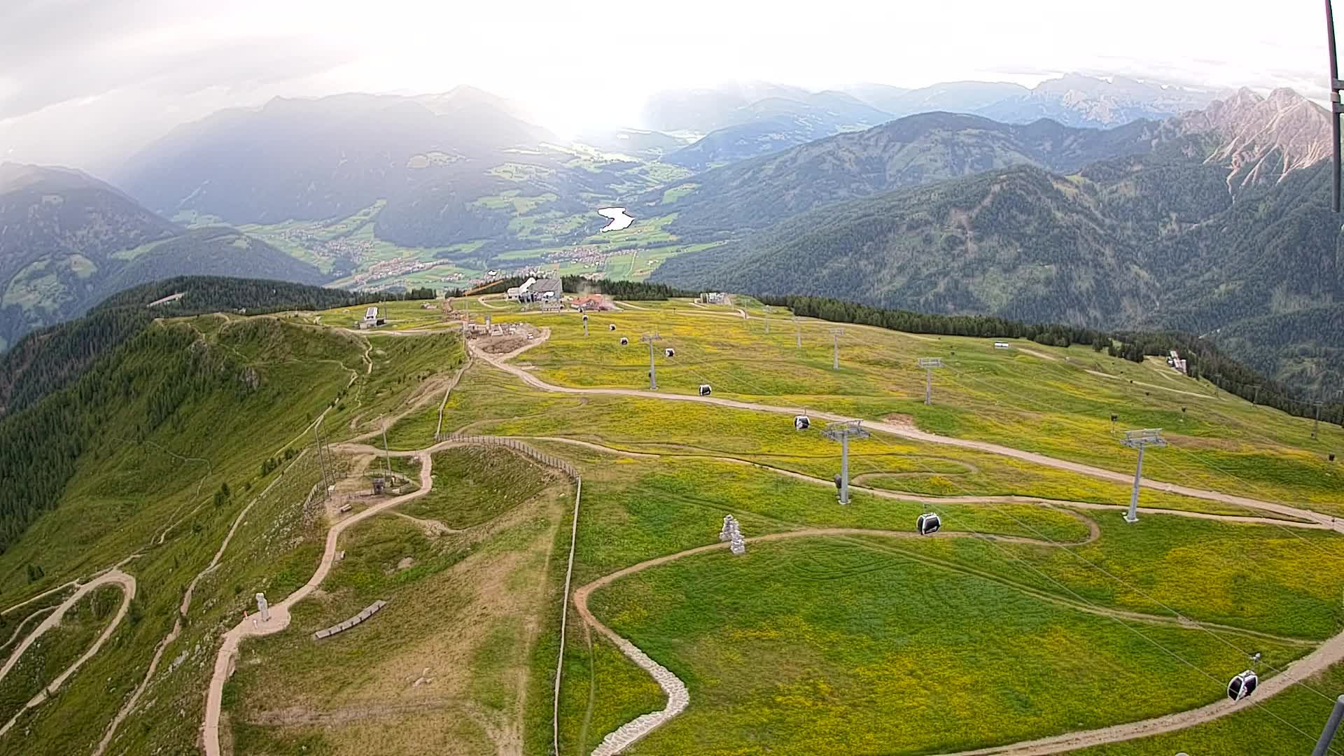 Kronplatz vrh | pogled na Valdaoro – Olang