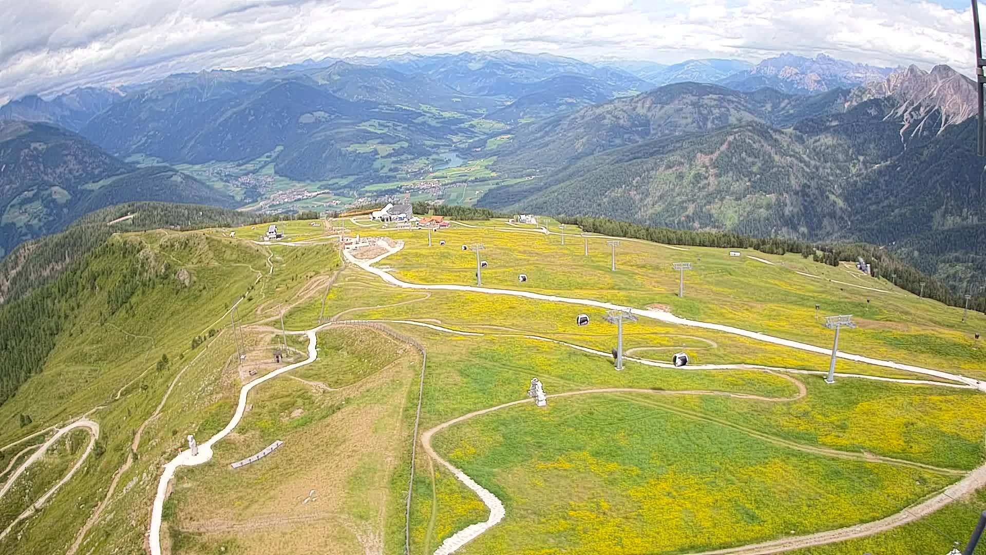 Kronplatz vrh | pogled na Valdaoro – Olang