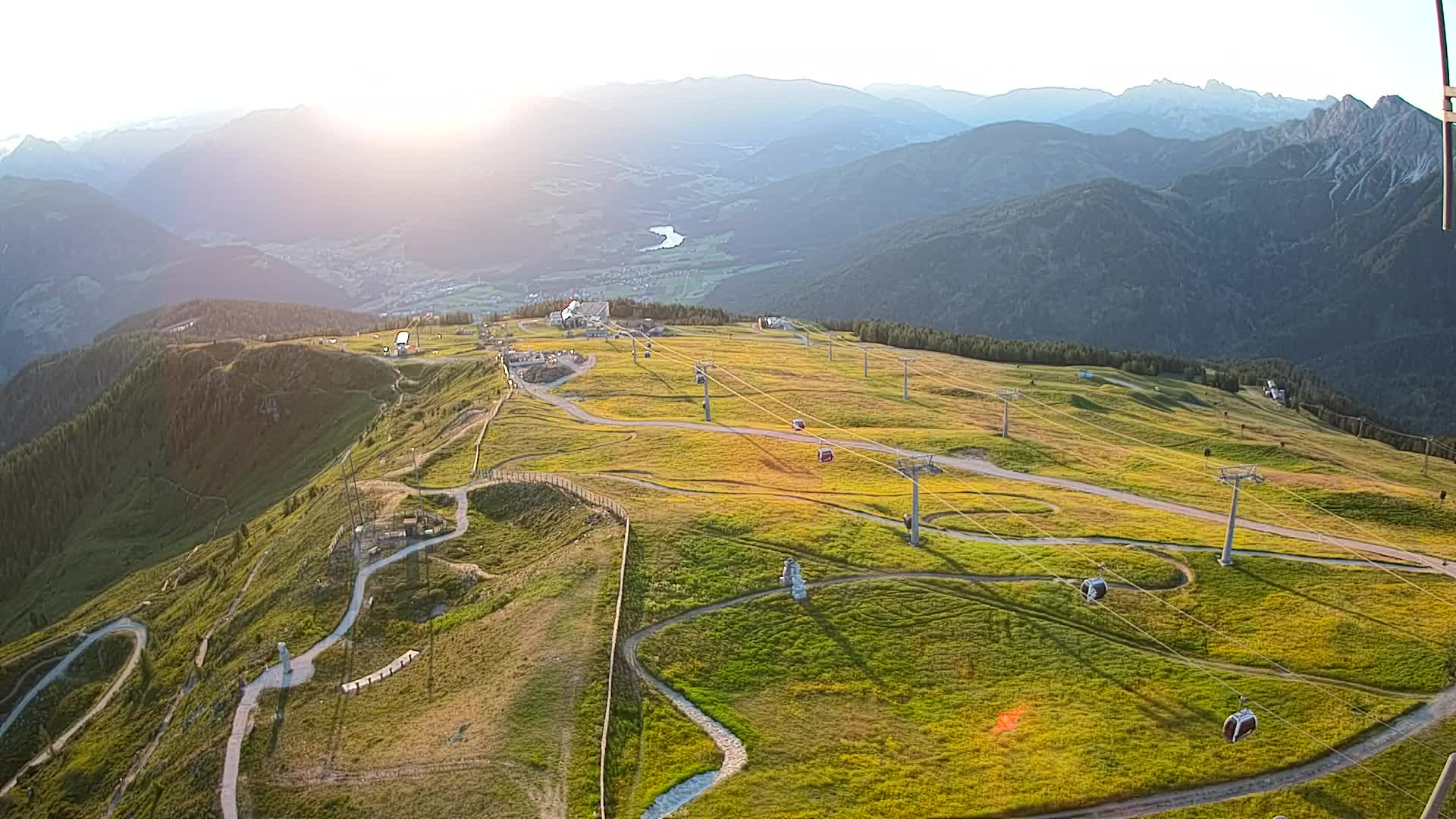 Sommet du Kronplatz | vue sur Valdaora – Olang