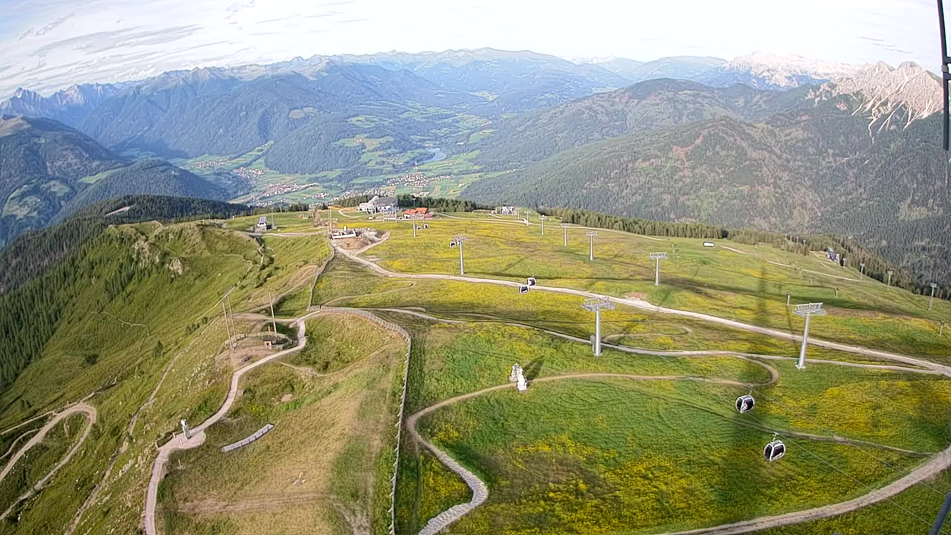 Sommet du Kronplatz | vue sur Valdaora – Olang