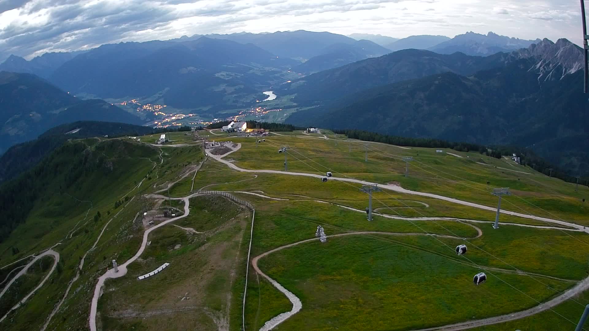 Kronplatz vrh | pogled na Valdaora – Olang