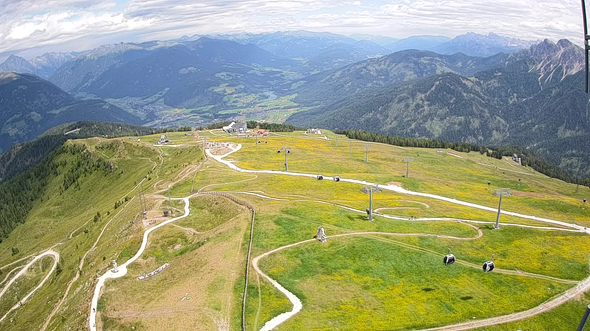 Kronplatz vrh | pogled na Valdaoro – Olang