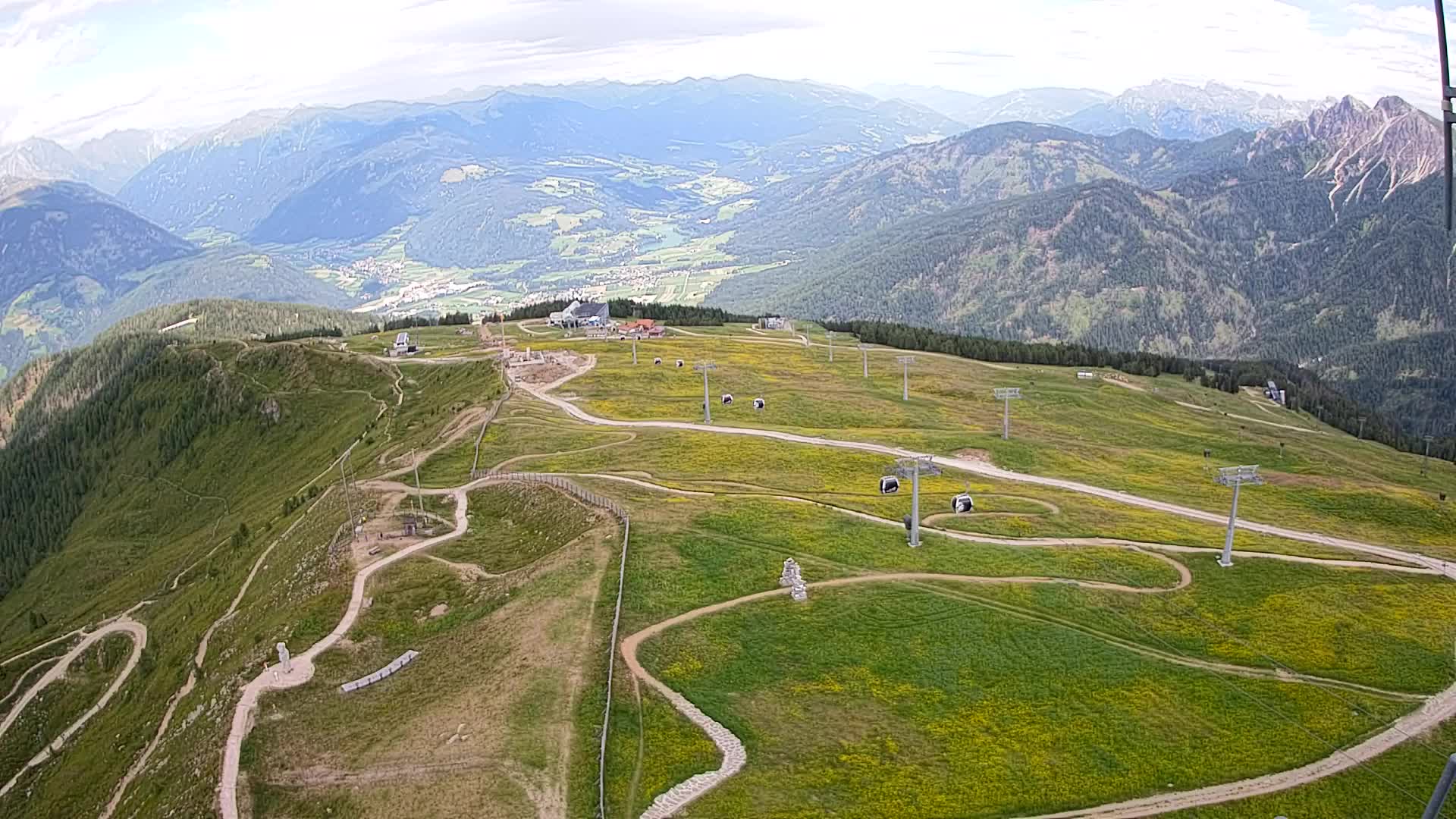 Sommet du Kronplatz | vue sur Valdaora – Olang