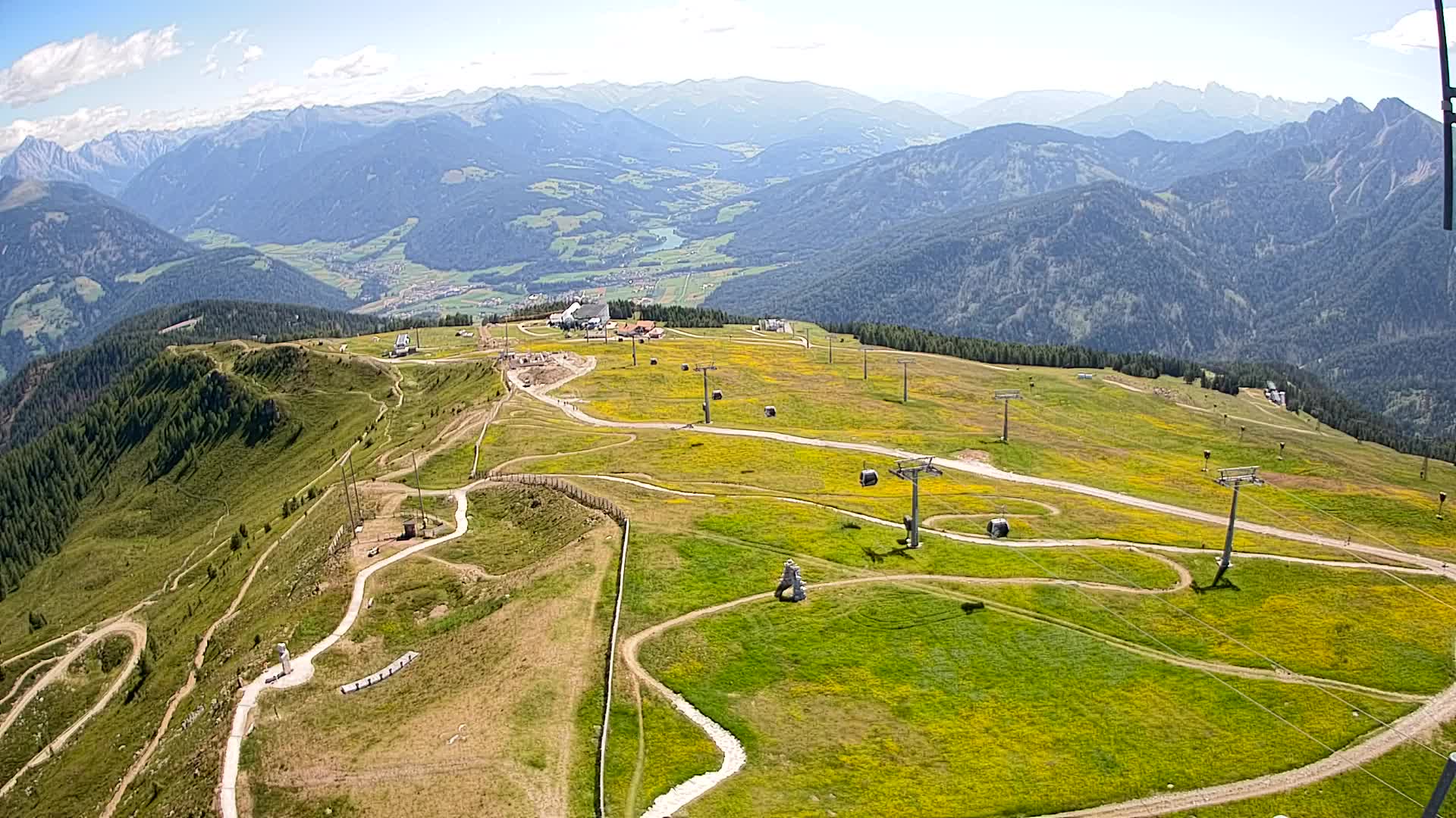 Kronplatz vrh | pogled na Valdaora – Olang