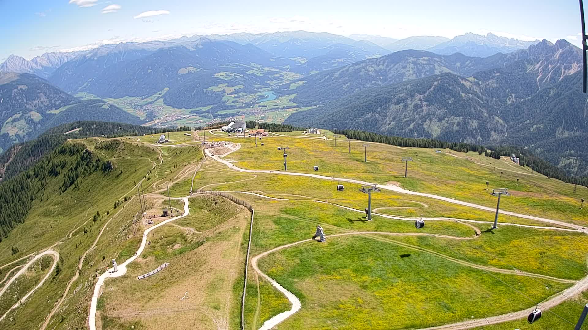 Kronplatz vrh | pogled na Valdaora – Olang