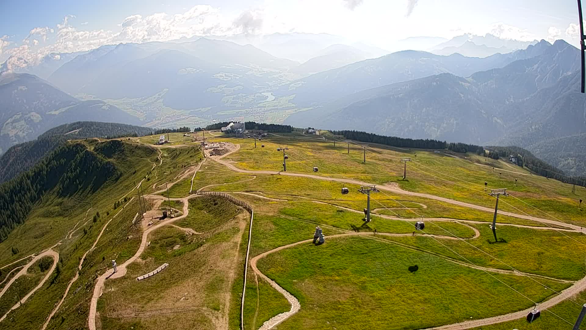 Sommet du Kronplatz | vue sur Valdaora – Olang
