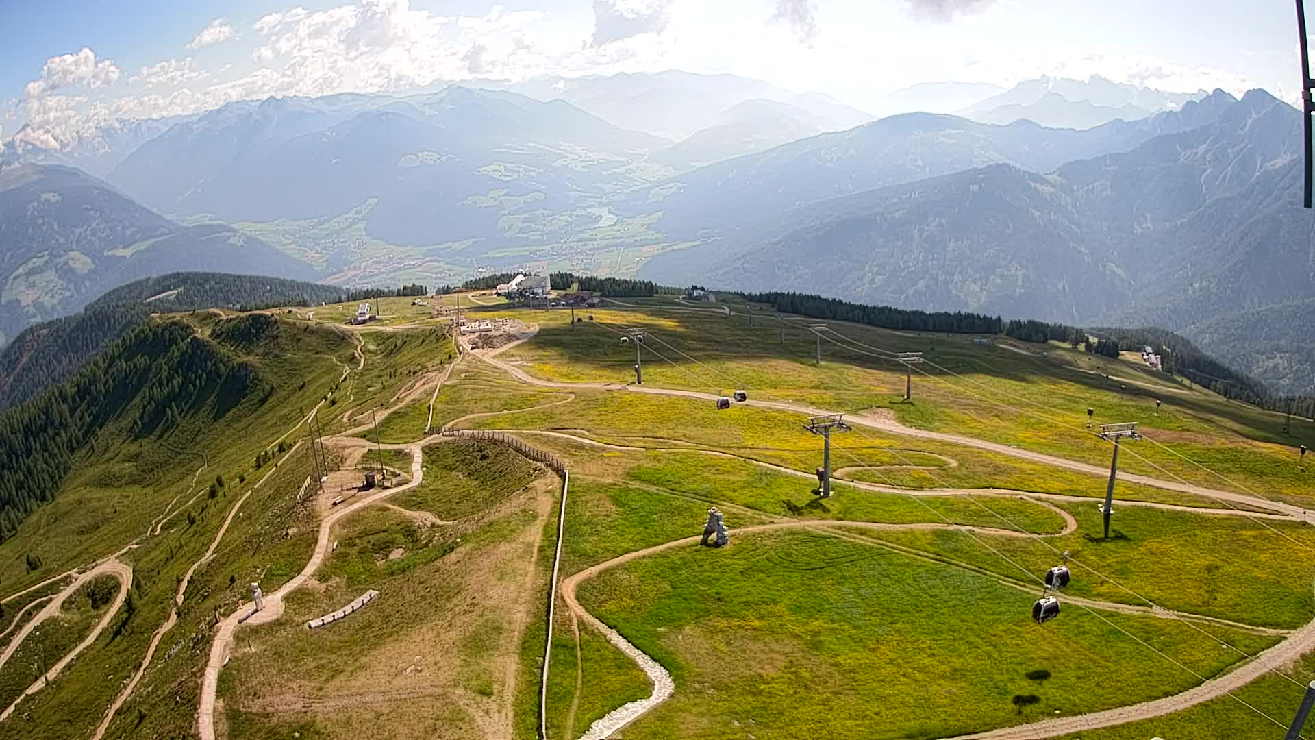 Sommet du Kronplatz | vue sur Valdaora – Olang