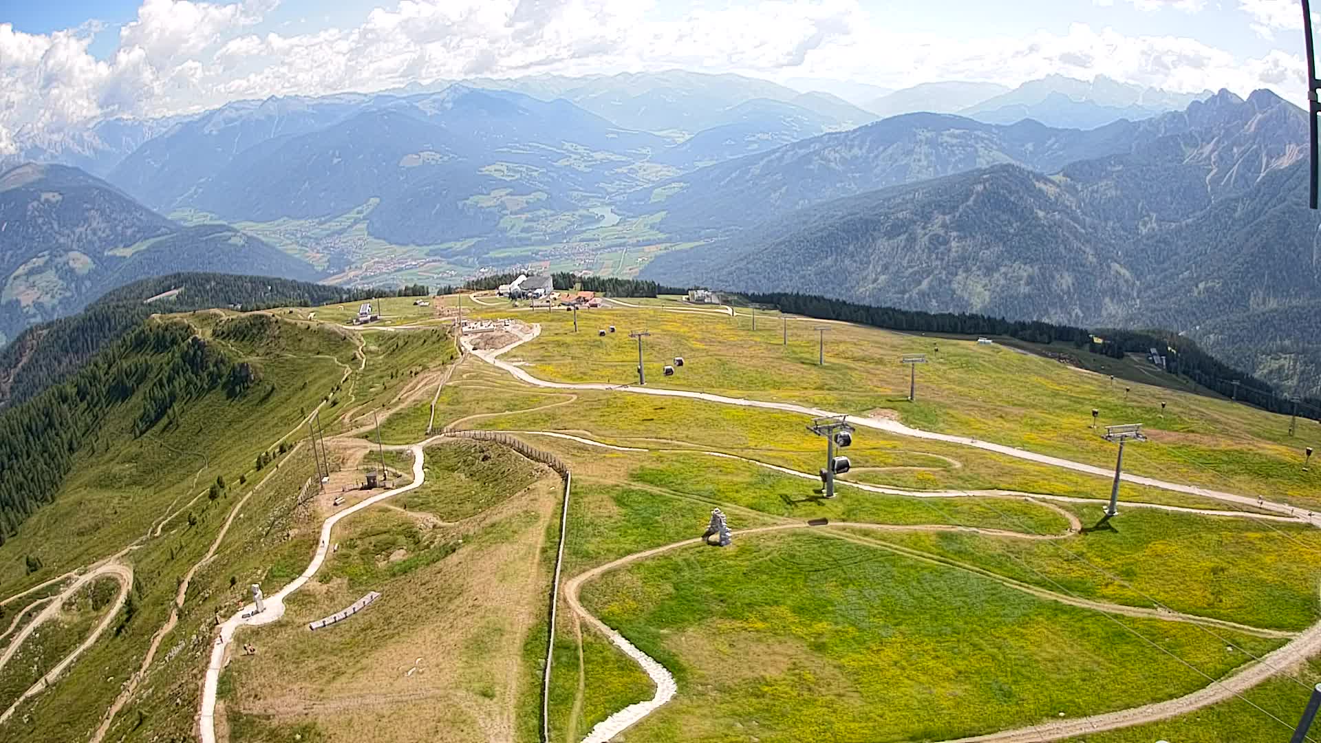 Sommet du Kronplatz | vue sur Valdaora – Olang