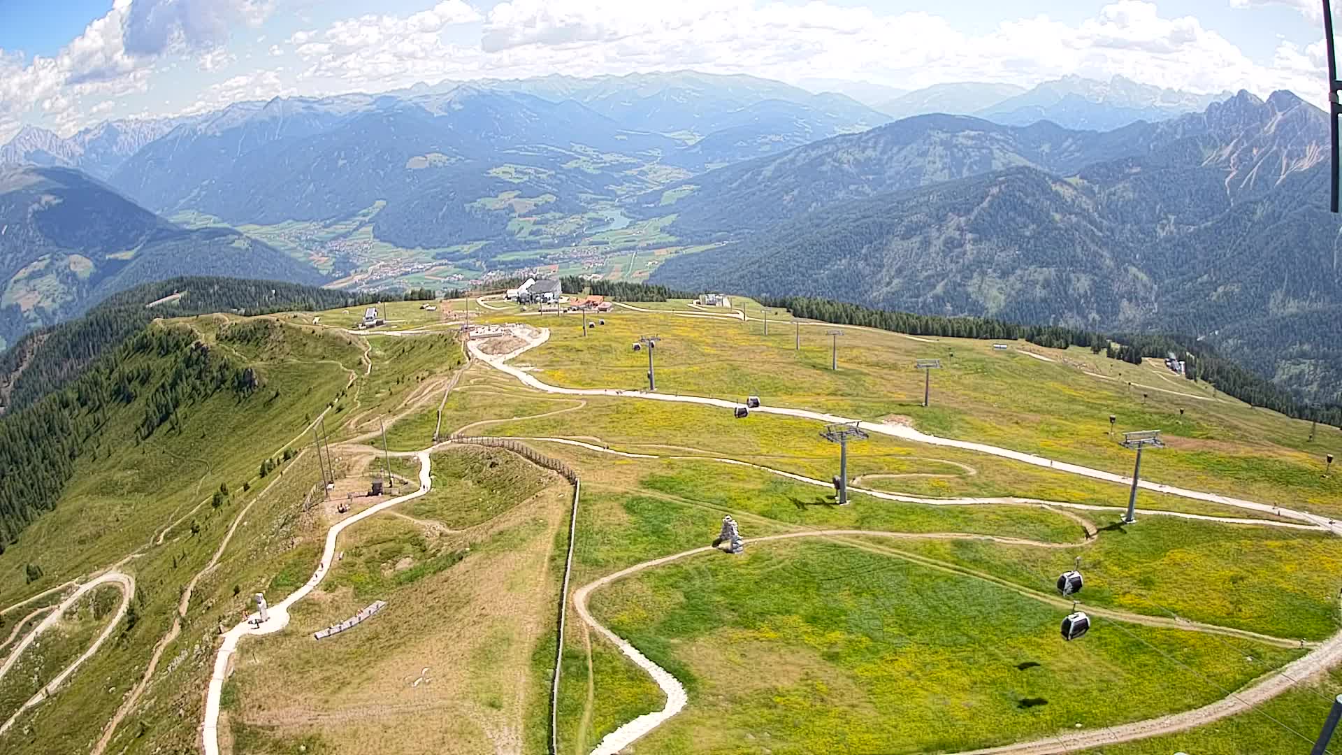 Kronplatz vrh | pogled na Valdaoro – Olang