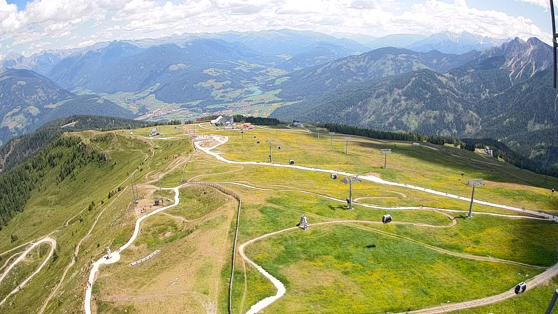 Kronplatz vrh | pogled na Valdaora – Olang