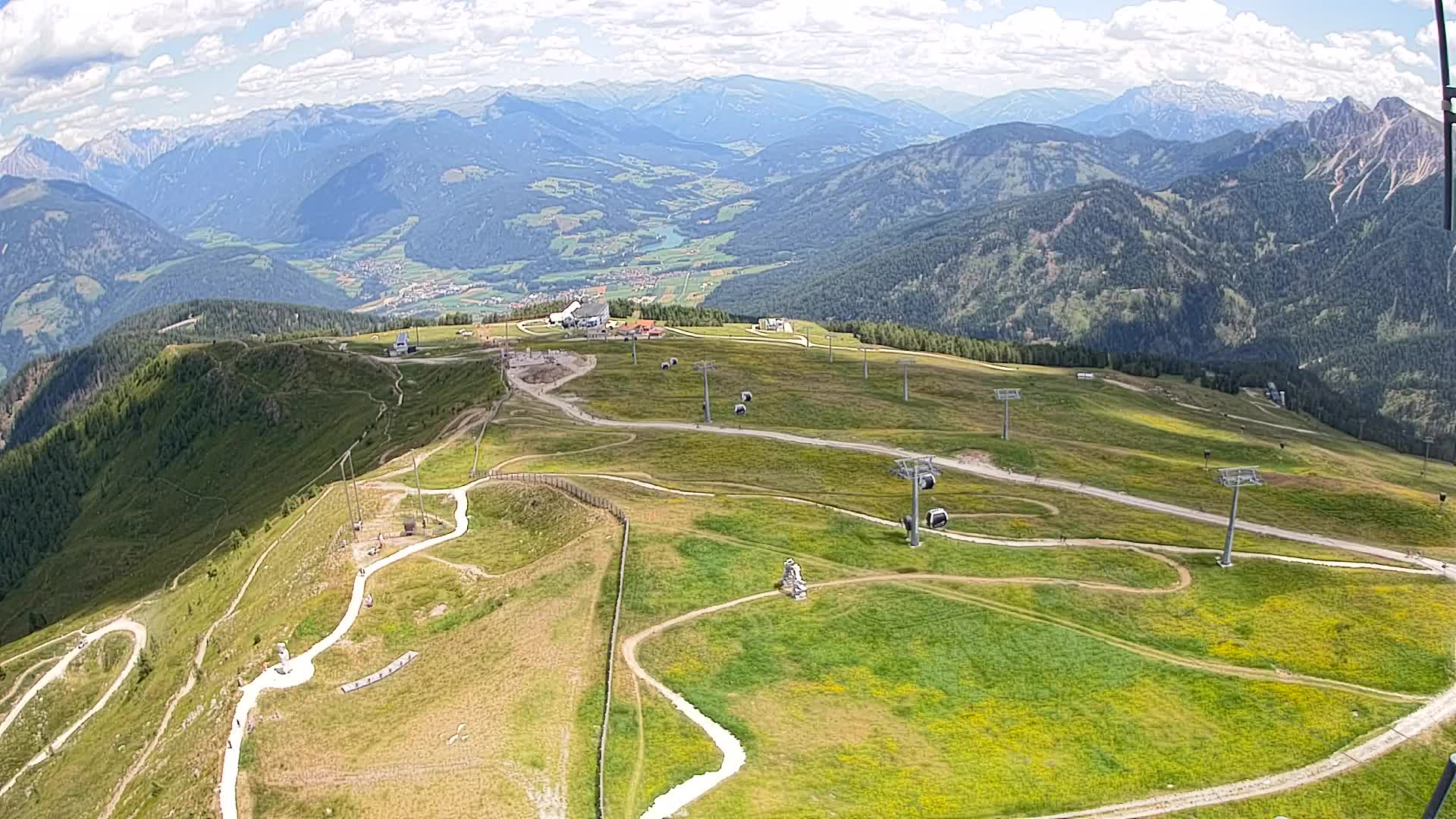 Kronplatz vrh | pogled na Valdaoro – Olang