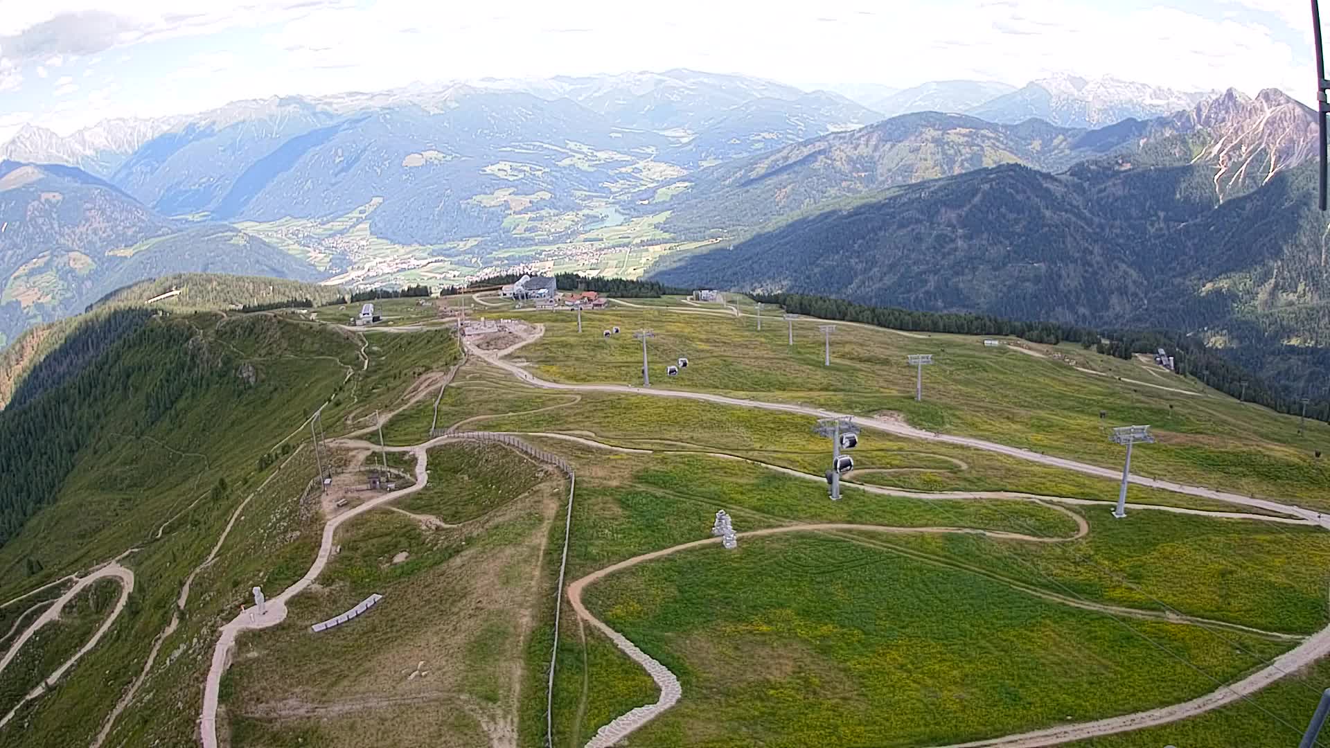 Kronplatz vrh | pogled na Valdaora – Olang