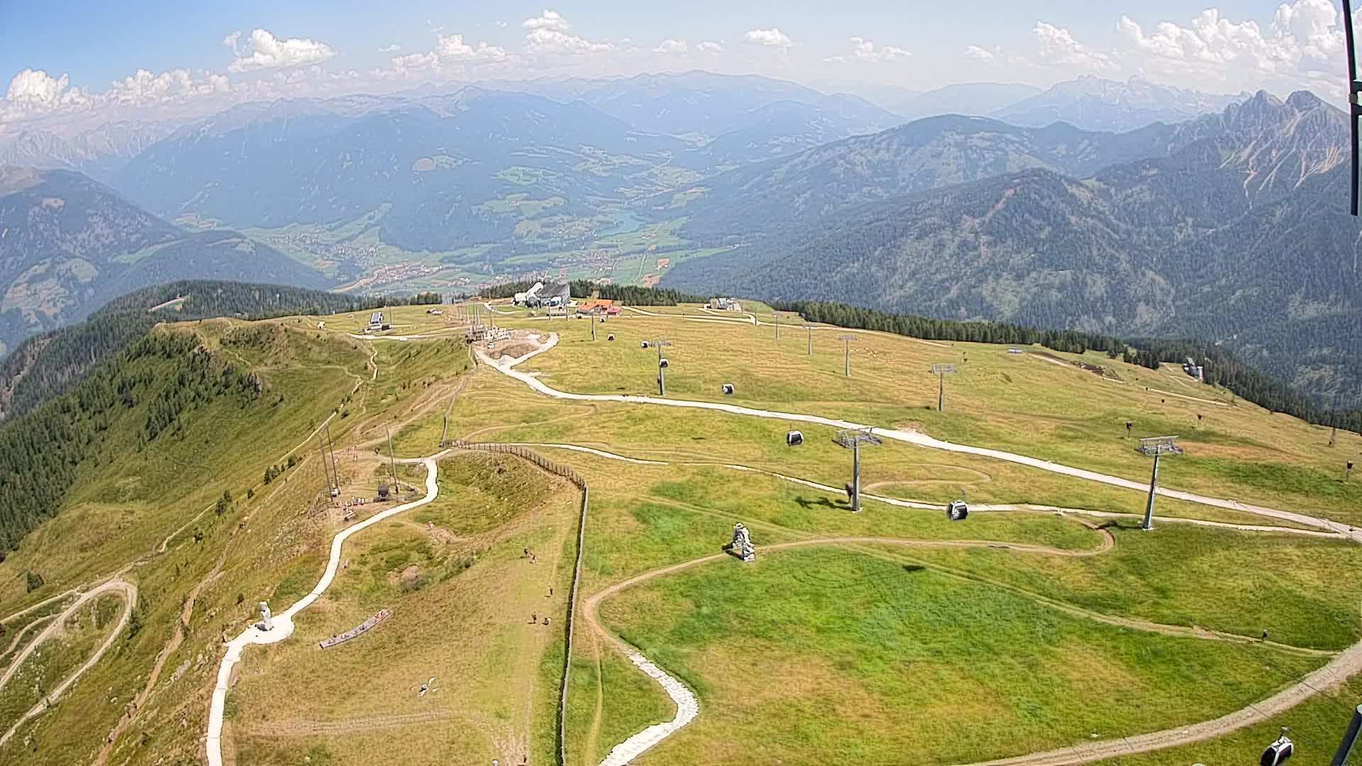 Sommet du Kronplatz | vue sur Valdaora – Olang