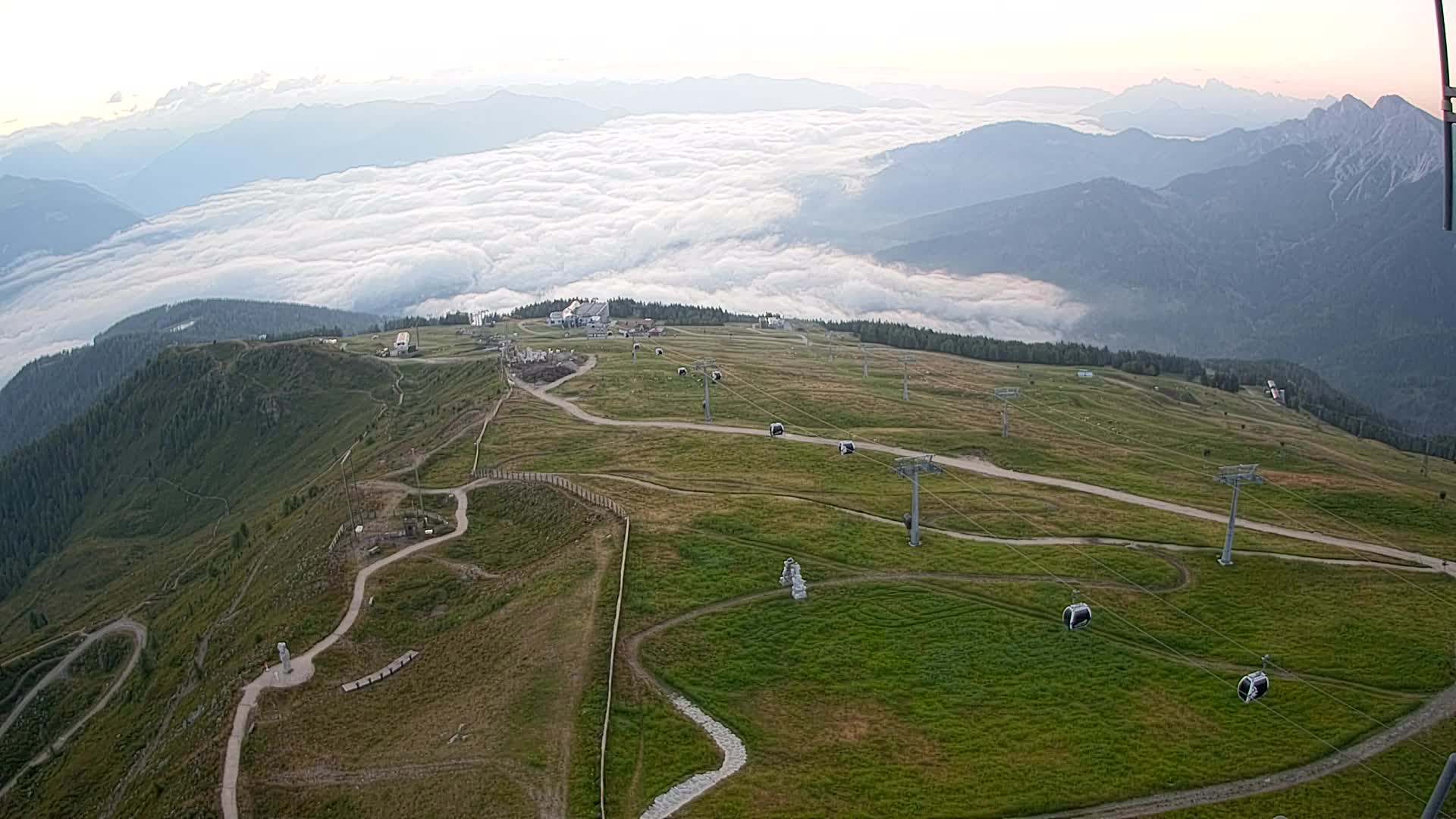 Sommet du Kronplatz | vue sur Valdaora – Olang