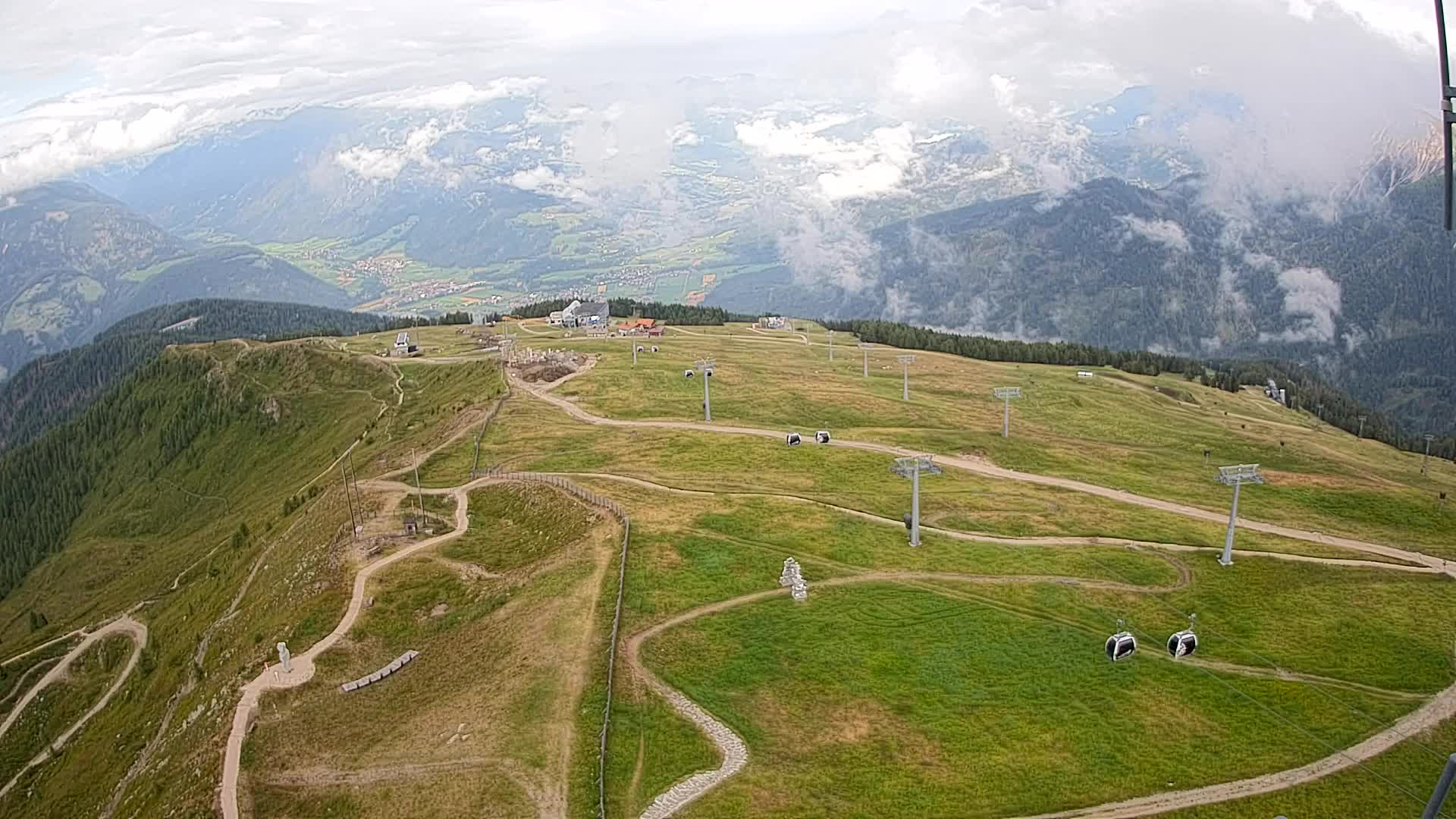 Kronplatz vrh | pogled na Valdaoro – Olang