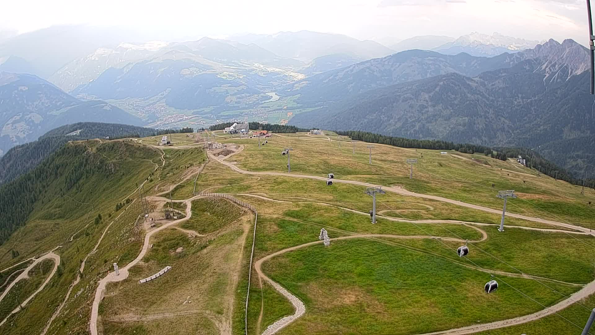 Sommet du Kronplatz | vue sur Valdaora – Olang