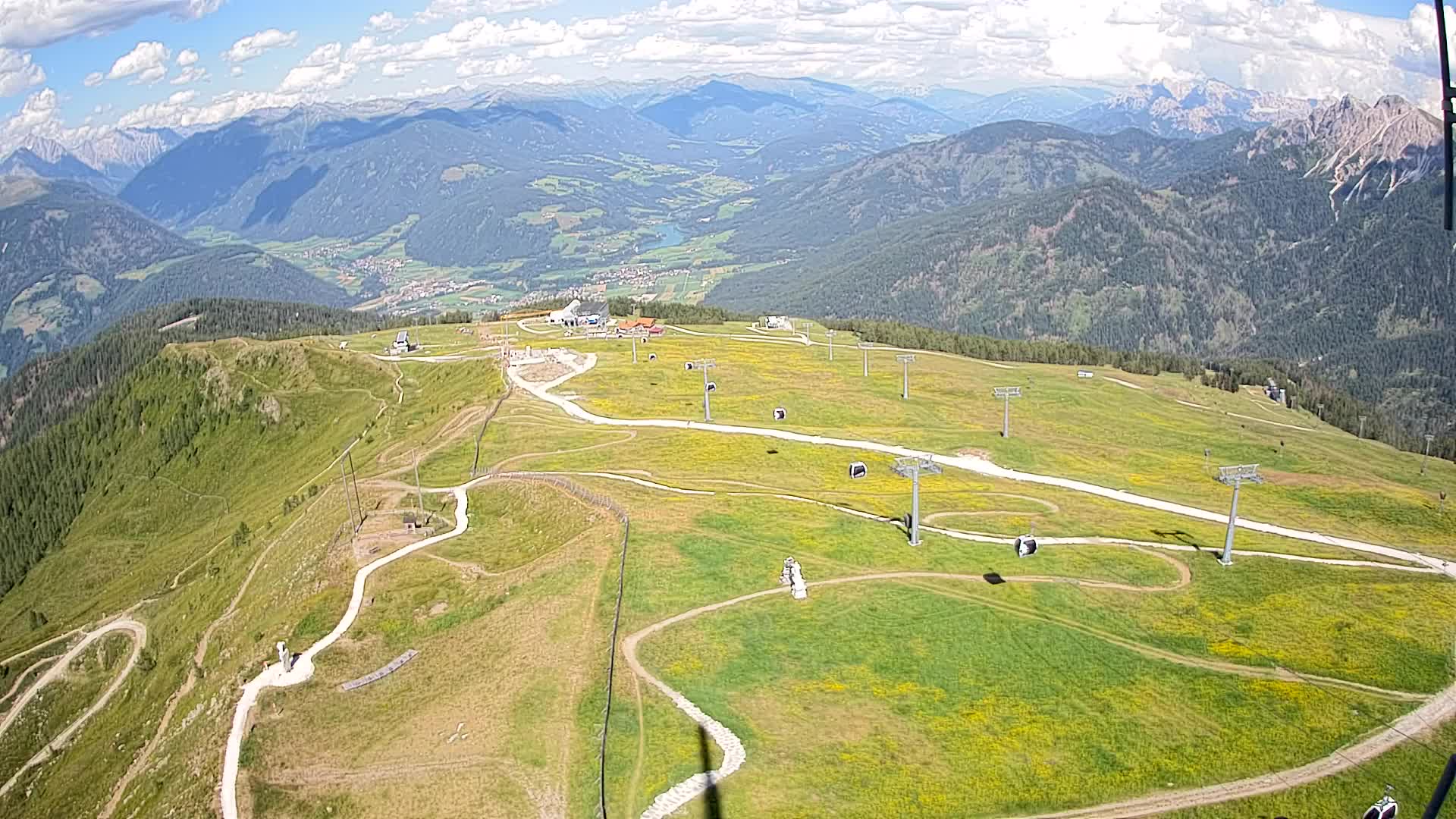 Kronplatz vrh | pogled na Valdaoro – Olang