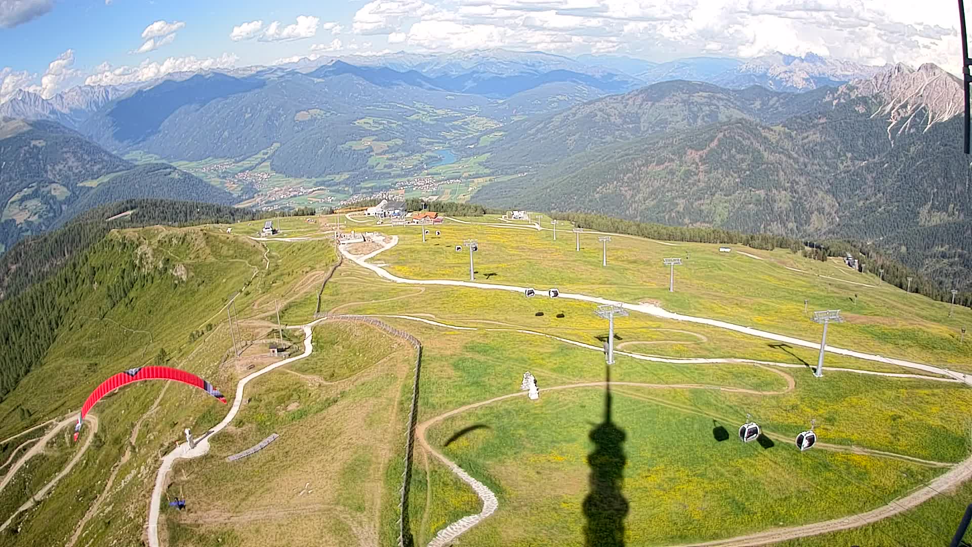 Kronplatz vrh | pogled na Valdaoro – Olang