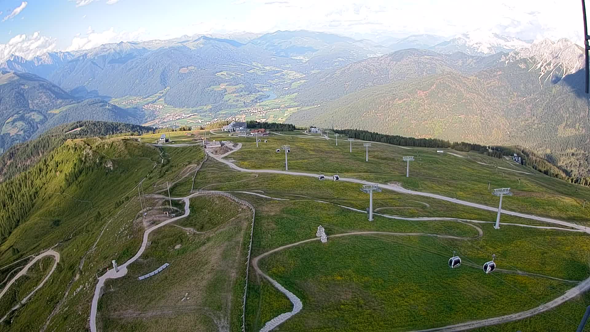 Kronplatz vrh | pogled na Valdaora – Olang