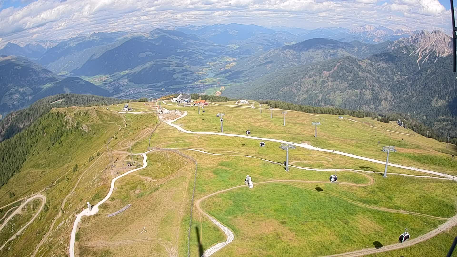 Sommet du Kronplatz | vue sur Valdaora – Olang