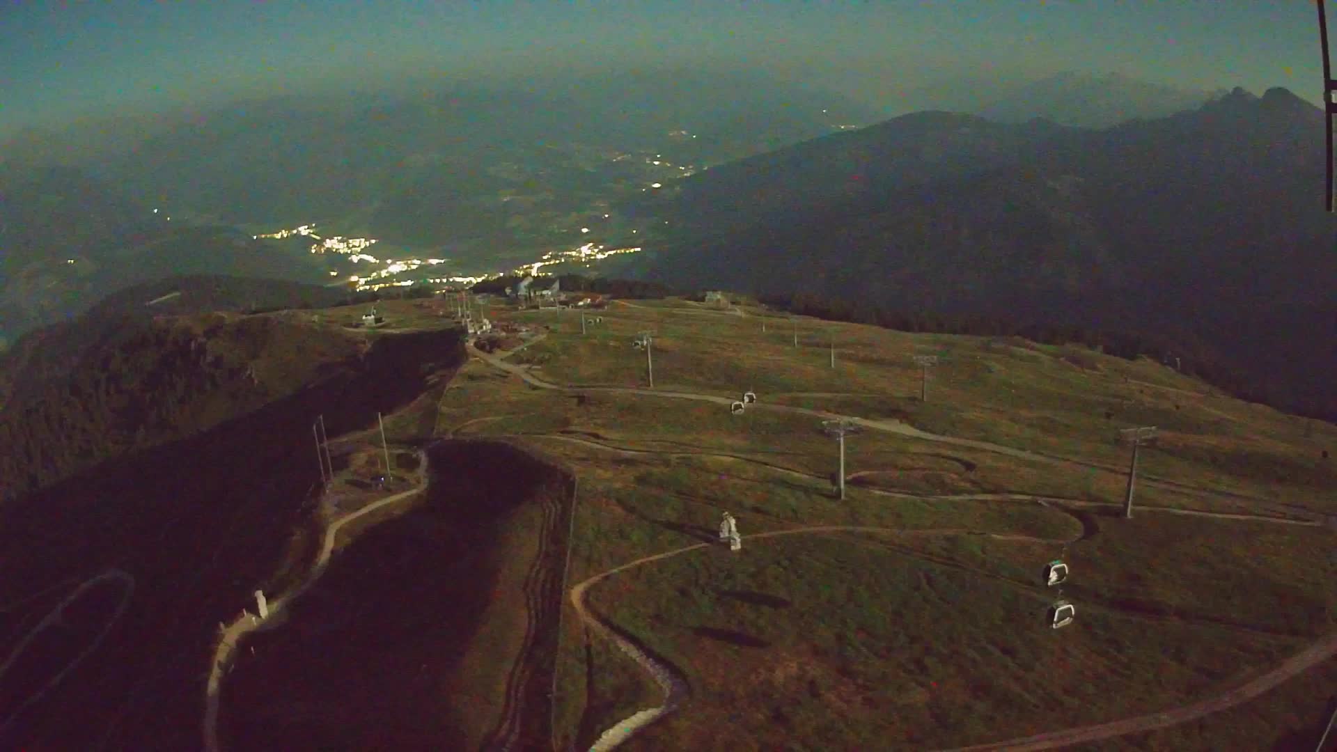 Kronplatz-Gipfel | Blick nach Olang – Valdaora