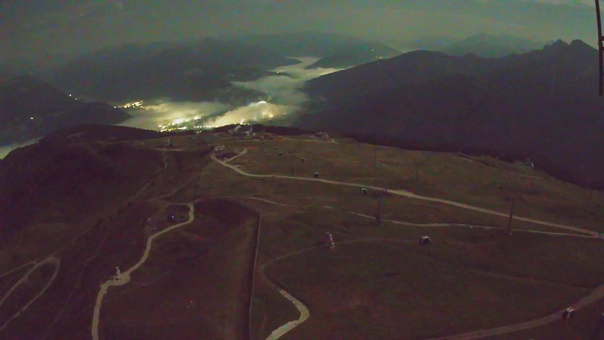 Kronplatz-Gipfel | Blick nach Olang – Valdaora