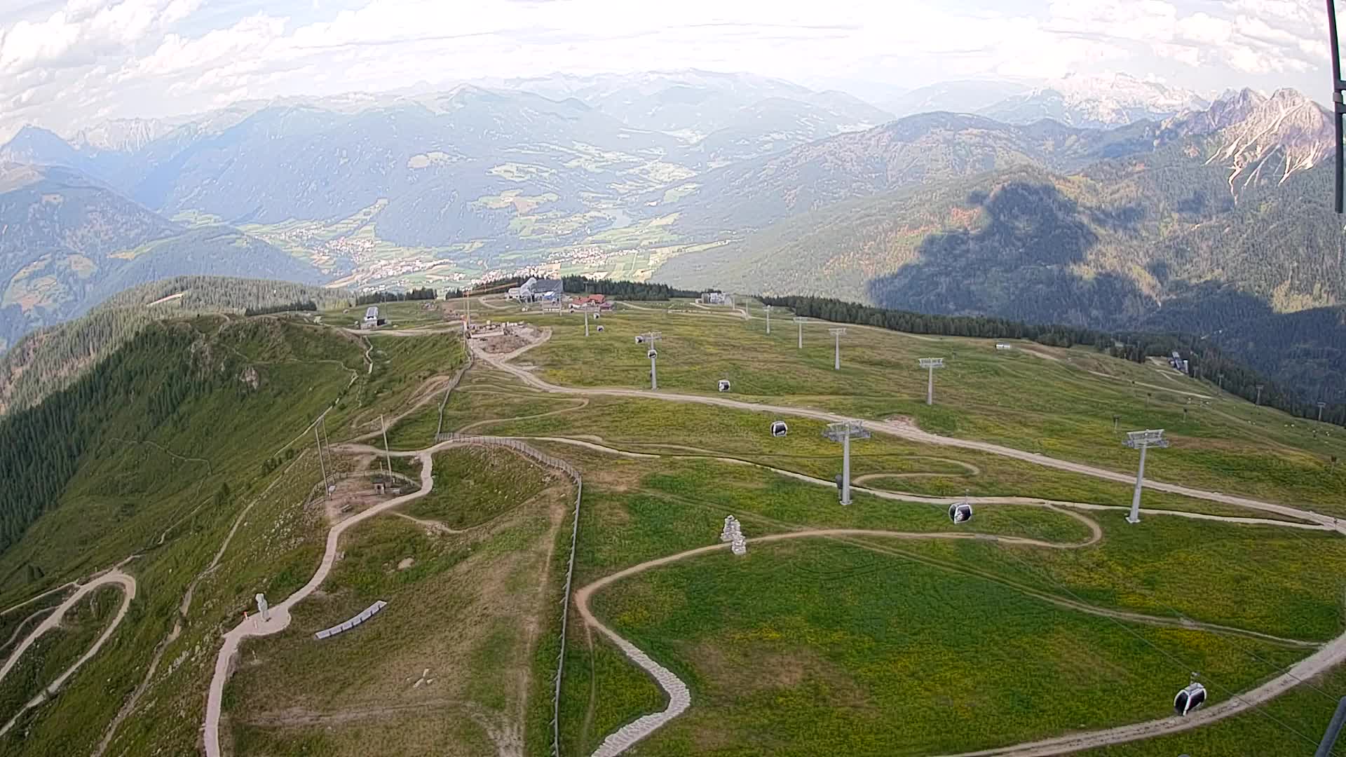 Kronplatz vrh | pogled na Valdaora – Olang