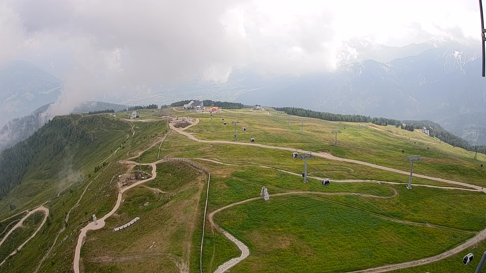 Sommet du Kronplatz | vue sur Valdaora – Olang