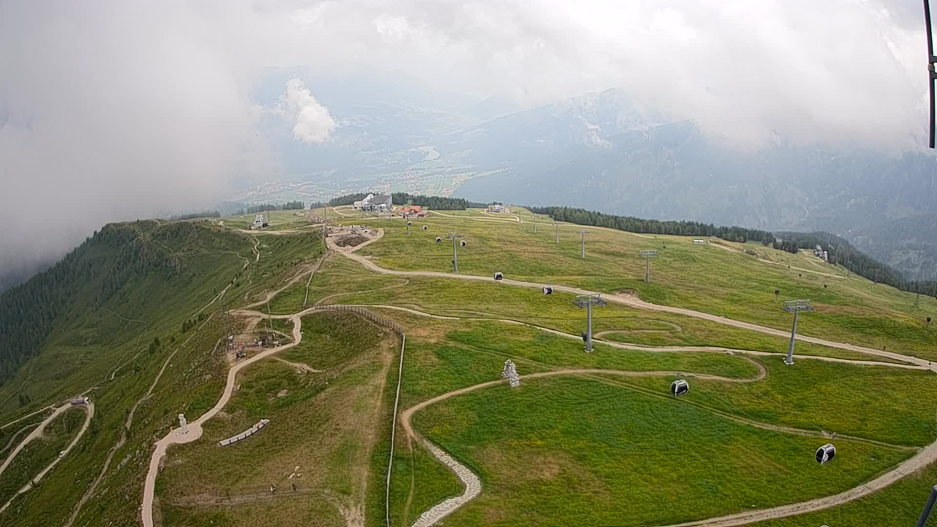 Kronplatz vrh | pogled na Valdaora – Olang