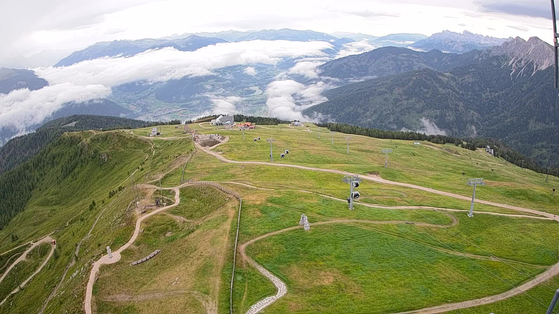 Cima Kronplatz | vista a Valdaora – Olang