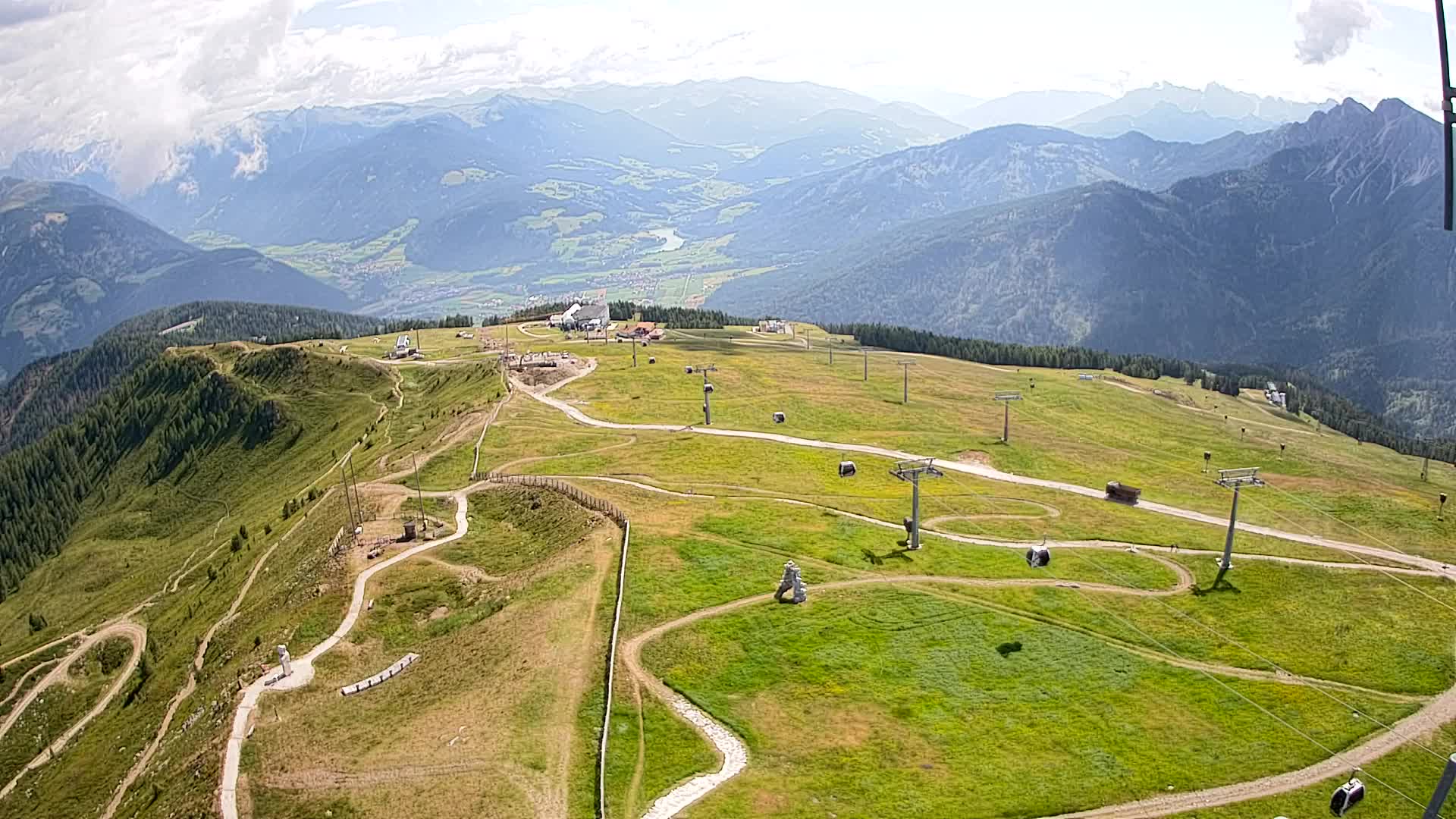 Kronplatz vrh | pogled na Valdaora – Olang