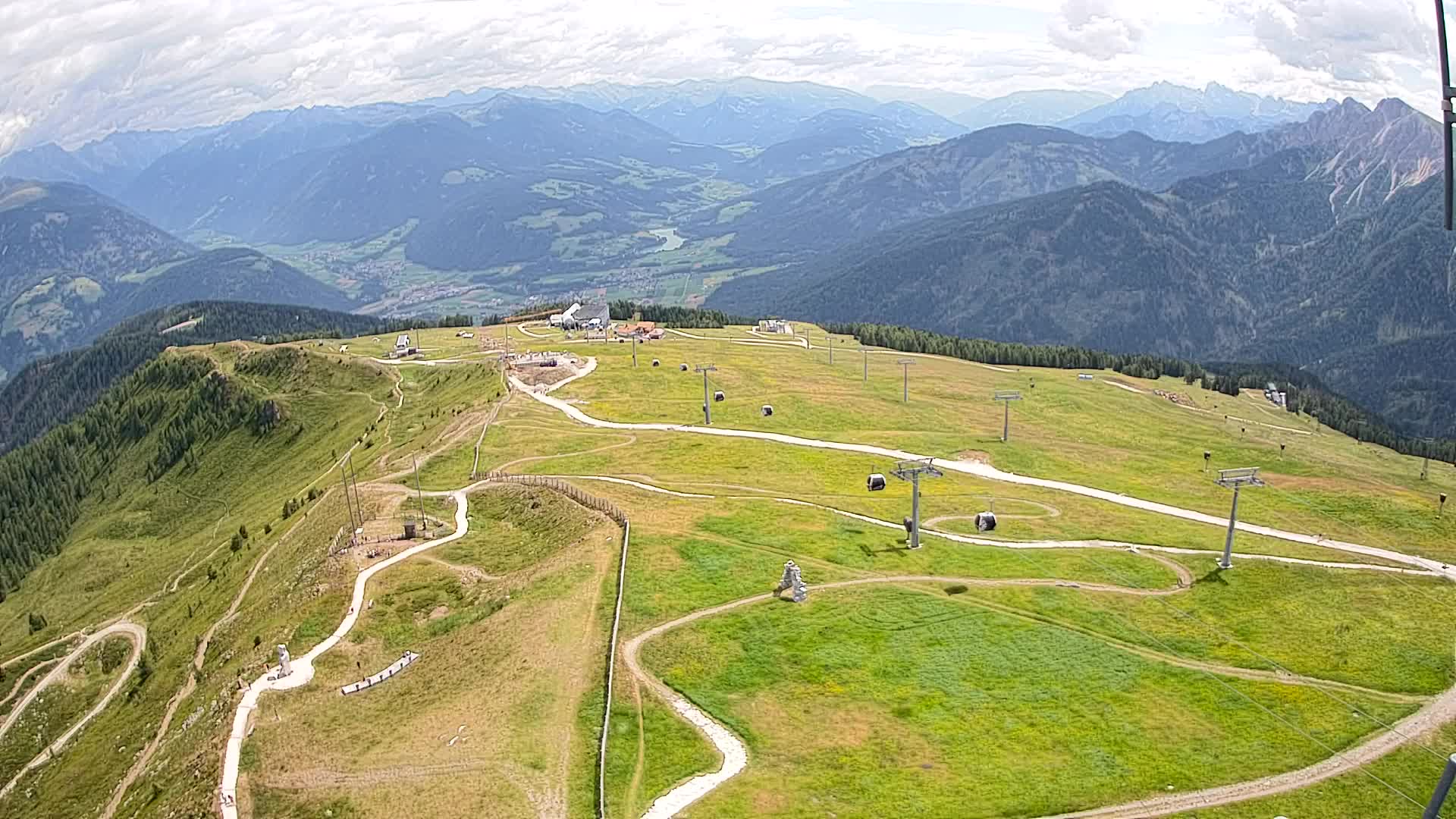 Kronplatz vrh | pogled na Valdaora – Olang