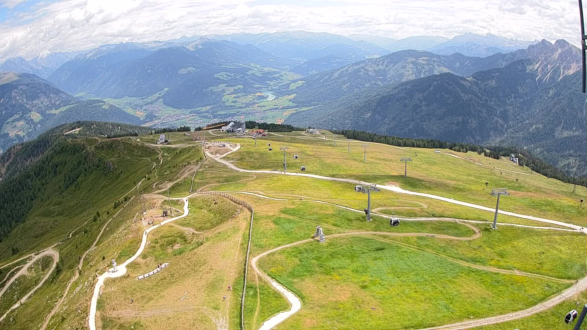 Kronplatz vrh | pogled na Valdaoro – Olang