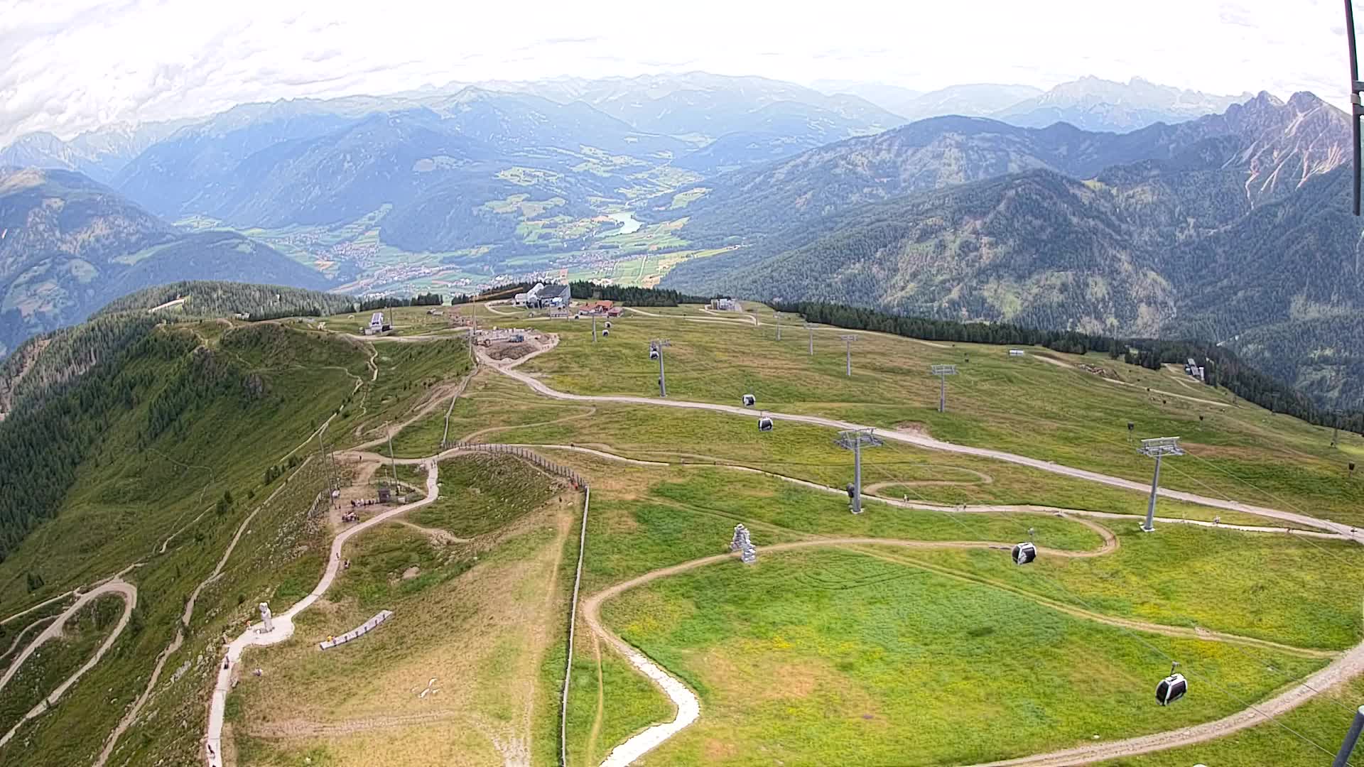 Kronplatz vrh | pogled na Valdaoro – Olang