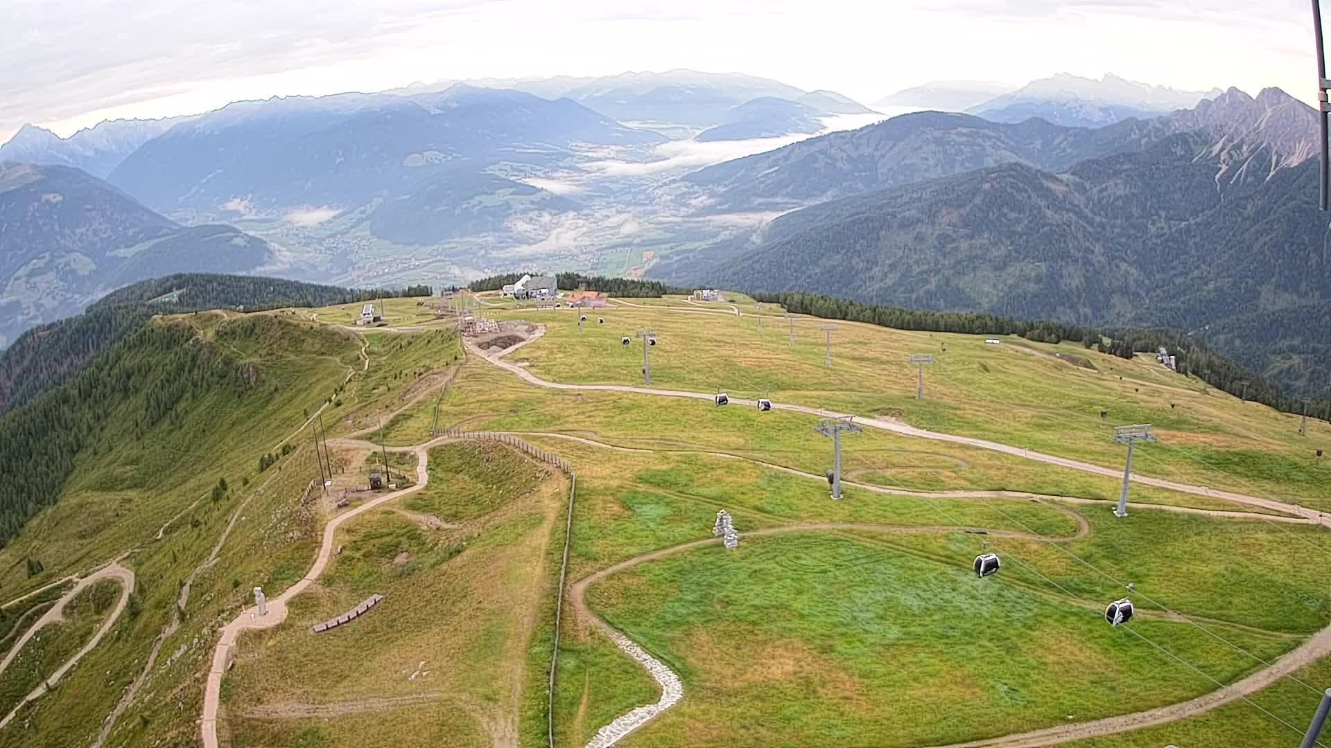 Kronplatz vrh | pogled na Valdaora – Olang