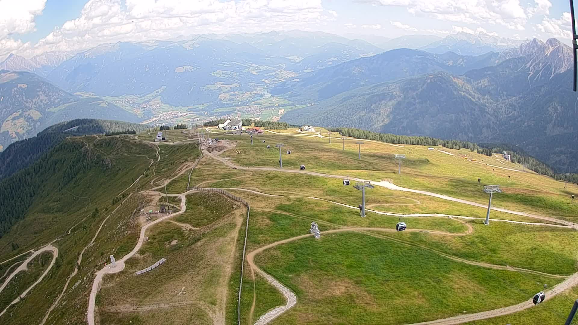 Sommet du Kronplatz | vue sur Valdaora – Olang