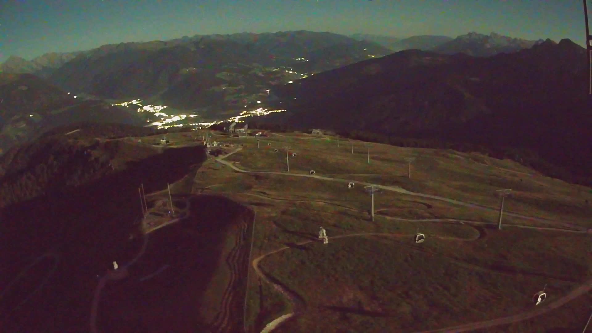 Kronplatz-Gipfel | Blick nach Olang – Valdaora