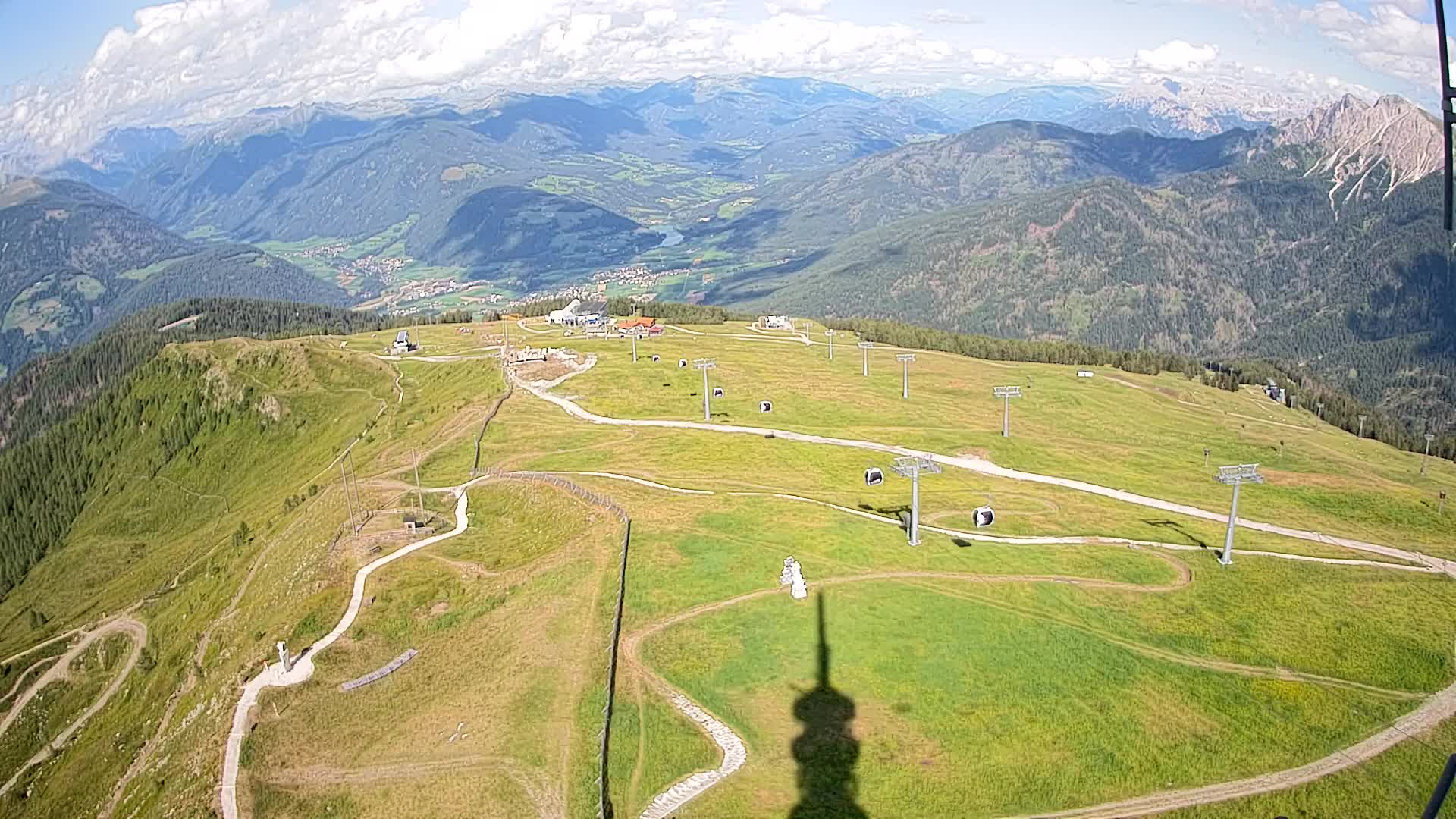 Sommet du Kronplatz | vue sur Valdaora – Olang
