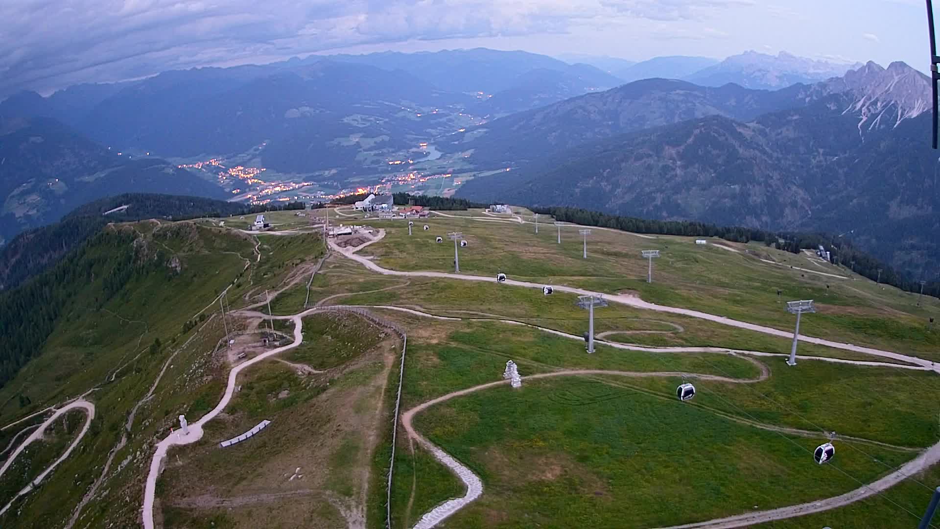 Kronplatz vrh | pogled na Valdaoro – Olang