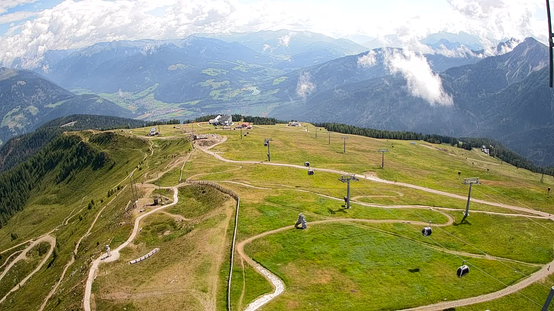 Kronplatz vrh | pogled na Valdaoro – Olang