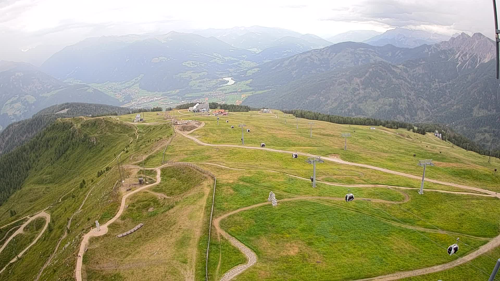 Kronplatz vrh | pogled na Valdaoro – Olang