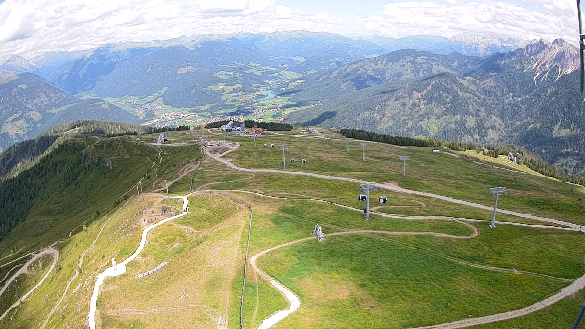 Kronplatz vrh | pogled na Valdaora – Olang