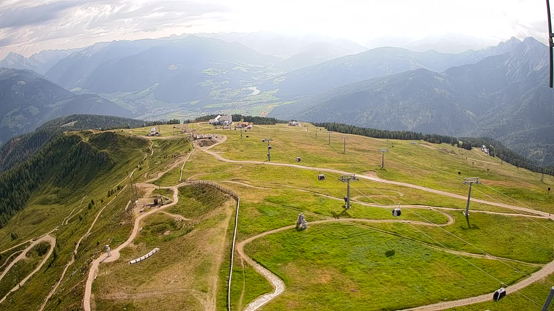 Sommet du Kronplatz | vue sur Valdaora – Olang