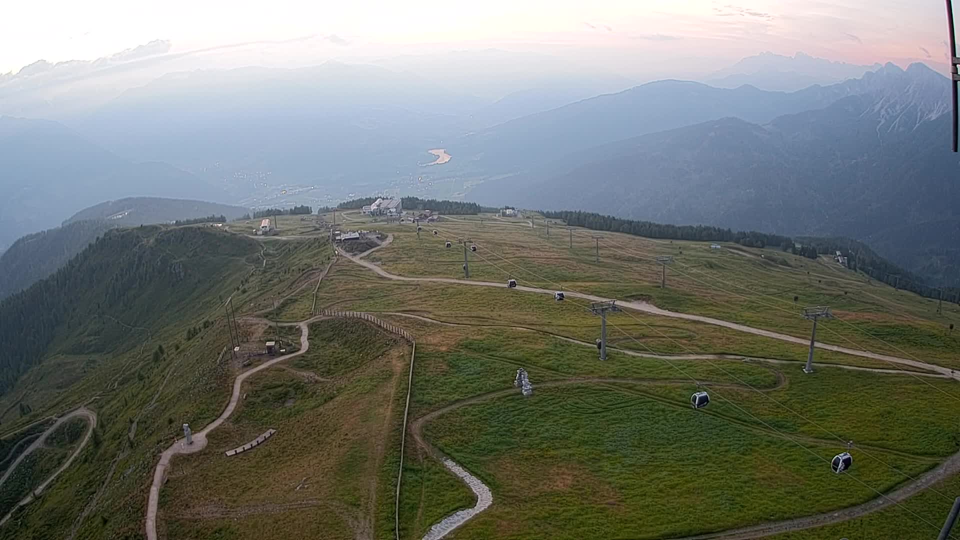Sommet du Kronplatz | vue sur Valdaora – Olang