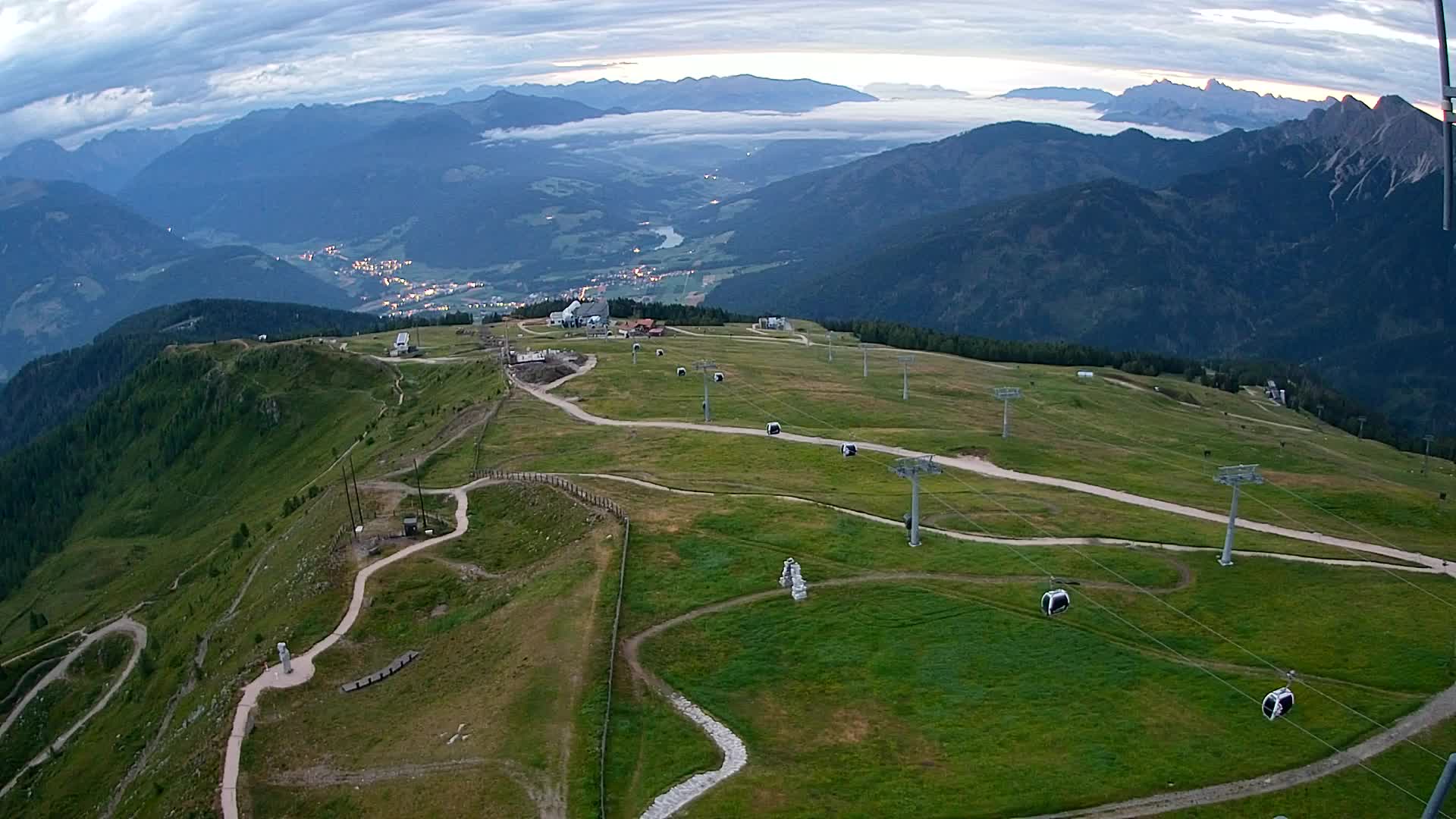 Kronplatz vrh | pogled na Valdaoro – Olang