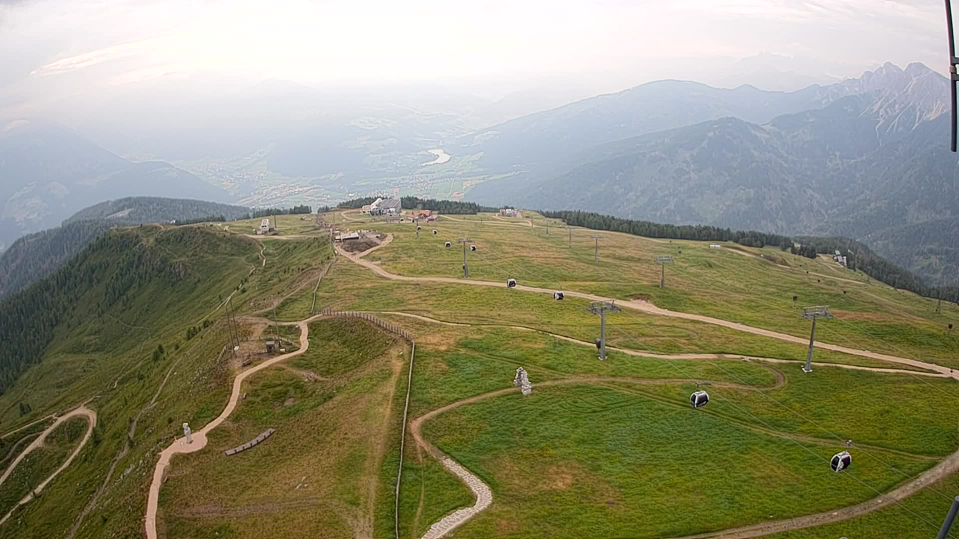 Sommet du Kronplatz | vue sur Valdaora – Olang
