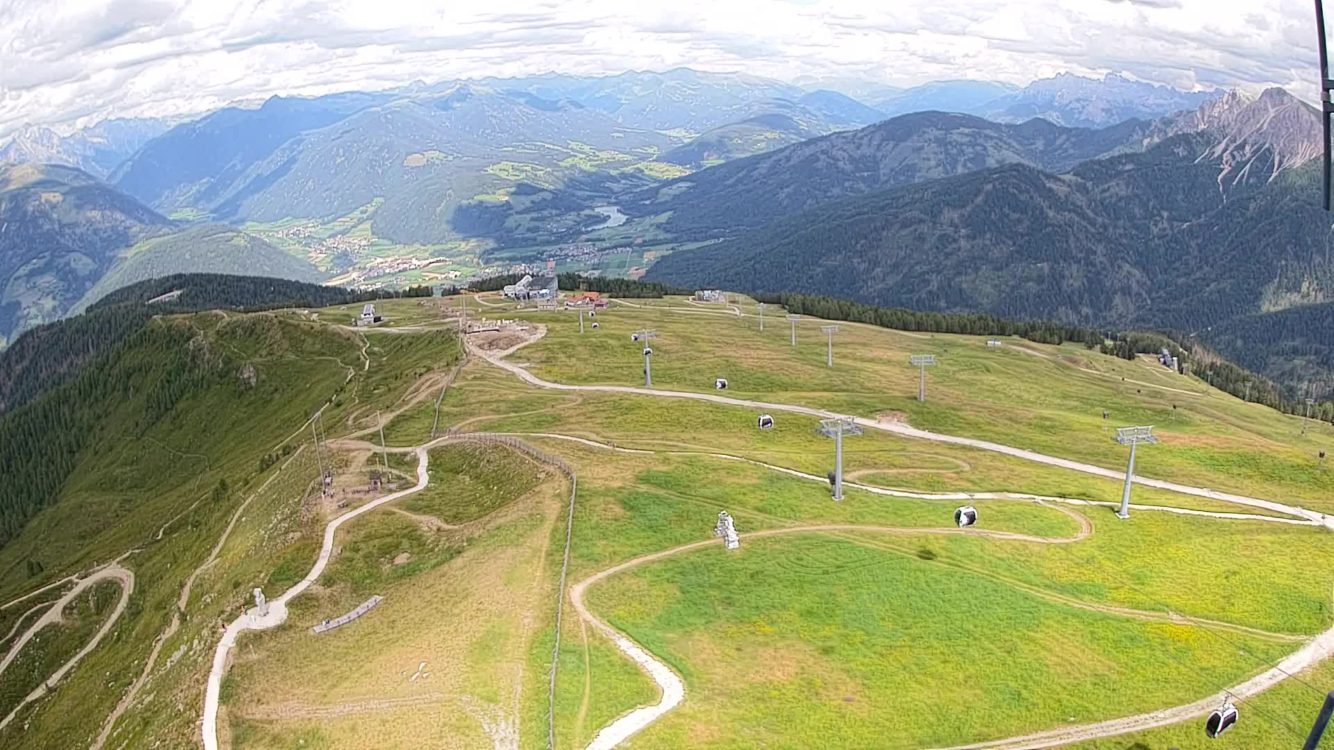 Kronplatz vrh | pogled na Valdaoro – Olang